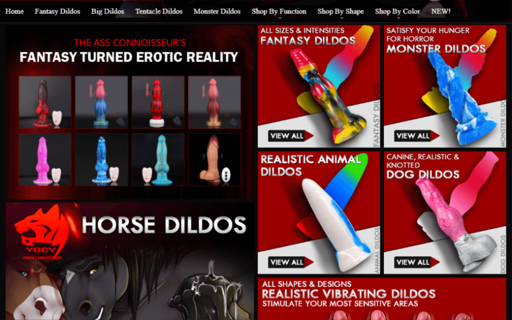 Dildos-Sex-Toys-Monster-Dildos-Fantasy-Dildos -Animal-Dildos